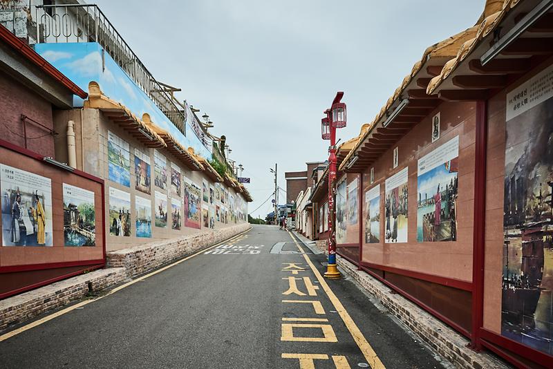 새창: 차이나타운 삼국지 벽화거리4